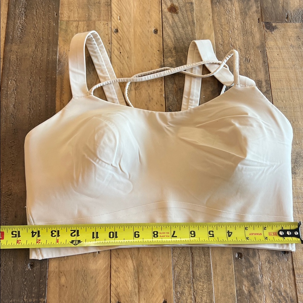 lululemon athletica Nude/Beige Light Support Sports Bra